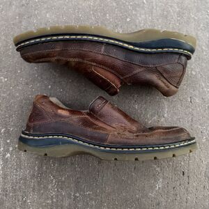 Dr. Martens Orson Brown Leather Slip on Shoes Mens Size 11